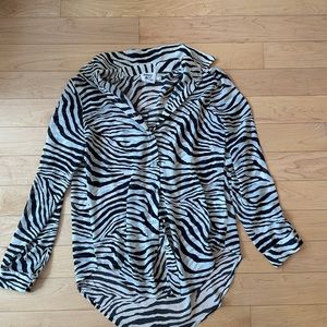 Princess Polly Zebra Top